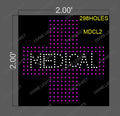 MDCL2 MEDICAL 2X2 FEET 298 HOLES