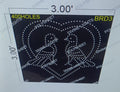 BRD3 BIRD 3X3 FEET 400 HOLES