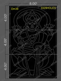 DM39 DEVI MATA 12X8 FEET 3329 HOLES (3PARTS)