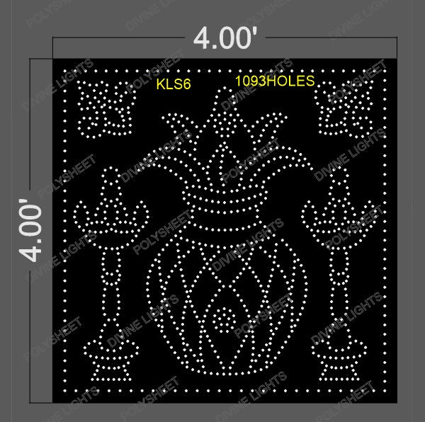 KLS6 KALASH 4X4 FEET 1093 HOLES