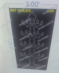 LS5 LAMP STAND 6X3 FEET 667 HOLES
