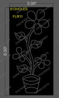 FLR11 FLOWER 6X3 FEET 613 HOLES