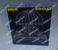 BRD10 BIRD 4X4 FEET 533 HOLES