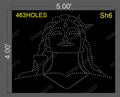 SH6 SHIV JI 4X5 FEET 463 HOLES