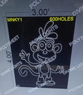 MNKY1 MONKEY 4X3 FEET 600 HOLES
