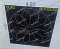 DCR3 DESIGNER CIRCLE 4X4 FEET 501 HOLES