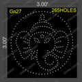 GN27 GANESHI 3X3 FEET 265 HOLES