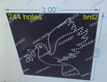 BRD2 BIRD 3X3 FEET 244 HOLES