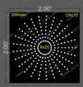 CRC12 CIRCLE 2X2 FEET 200 HOLES